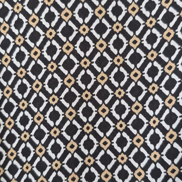 Chic Geometric Print Blouse,Retractable Sleeves, NWOT! - Picture 5 of 8